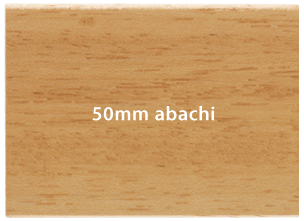 abachi houten jaloezie