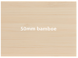 kleur staal 50mm bamboe jaloezie