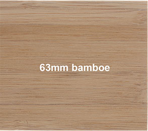 meet instructie 63mm bamboe jaloezieen